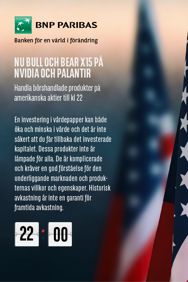 BNP Paribas – Amerikanska aktier